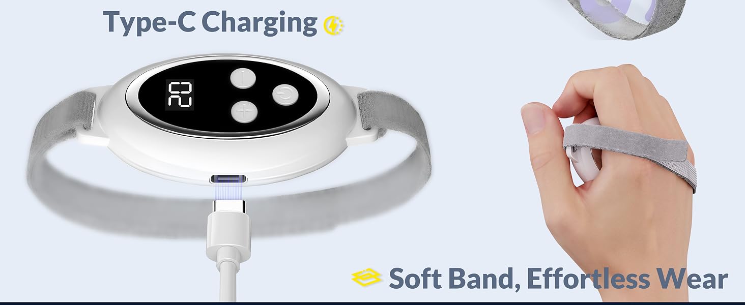 Better Sleep Handheld Microcurrent Pulse Massager for Relaxation Support - 10