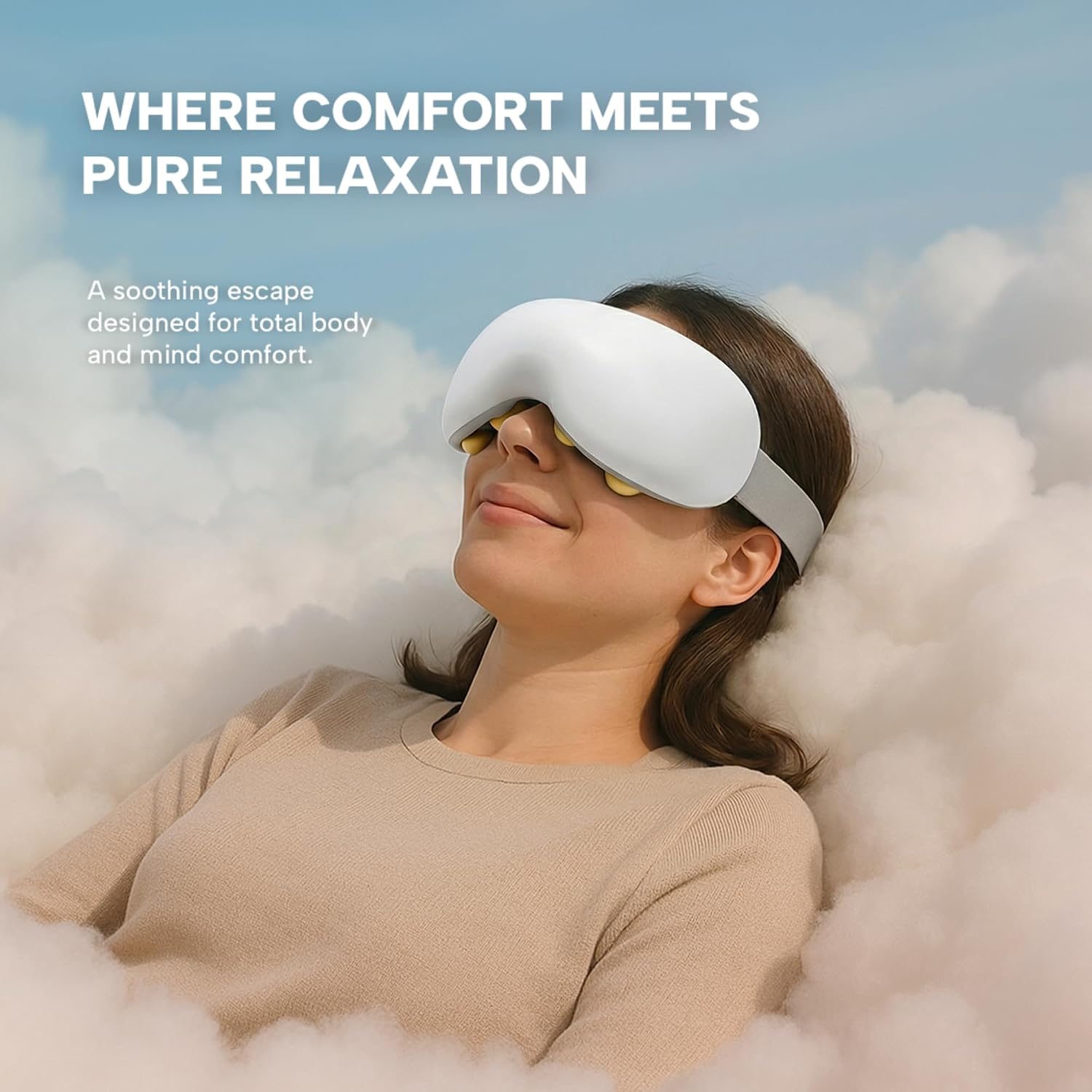 Screen Time Fatigue Relief Smart Eye Massager for Deep Relaxation - 13