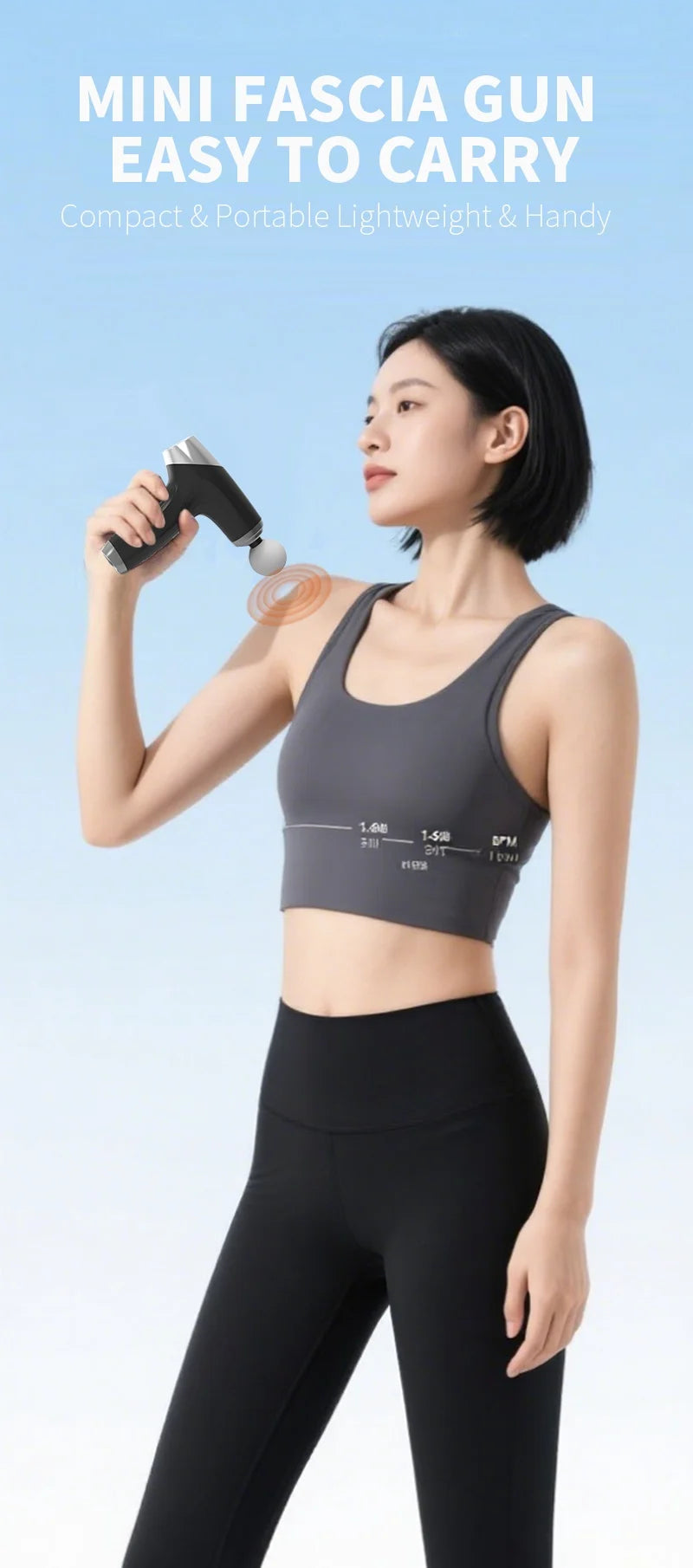 At Home Muscle Relaxation Mini Massage Gun for Deep Tissue Recovery - 11
