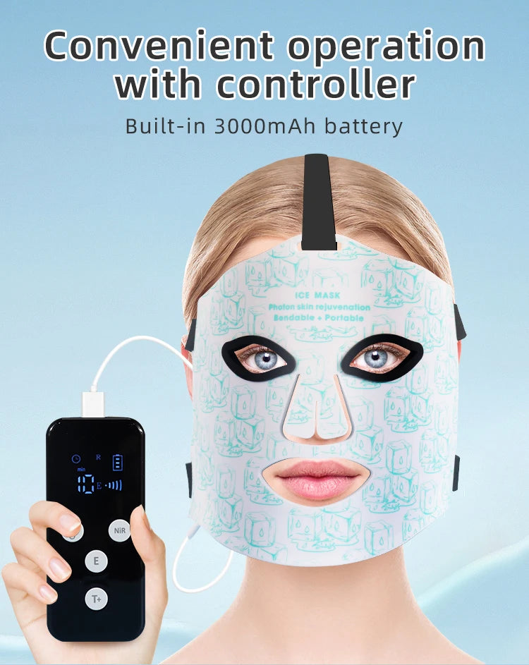Home Spa Sessions LED Face Mask for Skin Rejuvenation and Firmness - 10