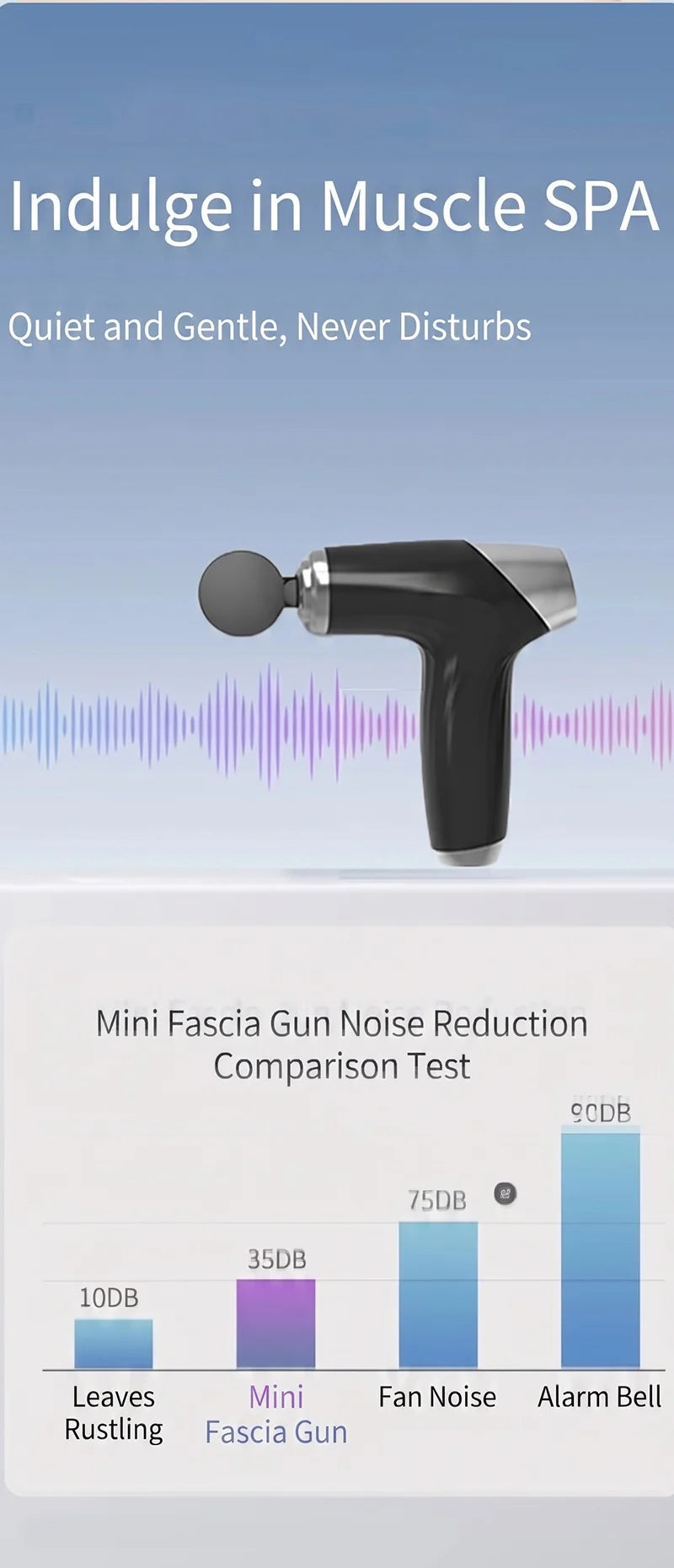 At Home Muscle Relaxation Mini Massage Gun for Deep Tissue Recovery - 13
