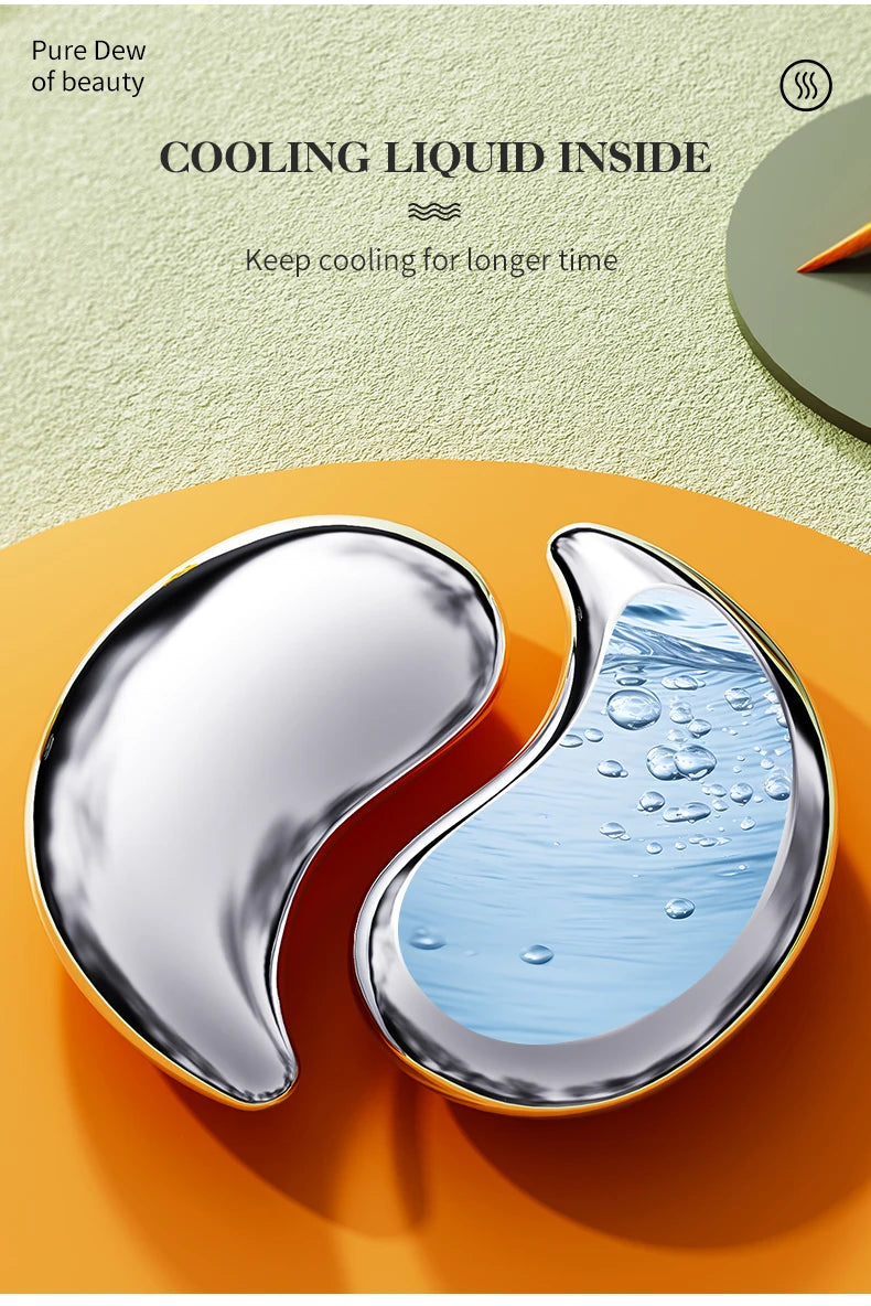 Home skincare cooling eye pads for puffy eyes relief and relaxation - 9