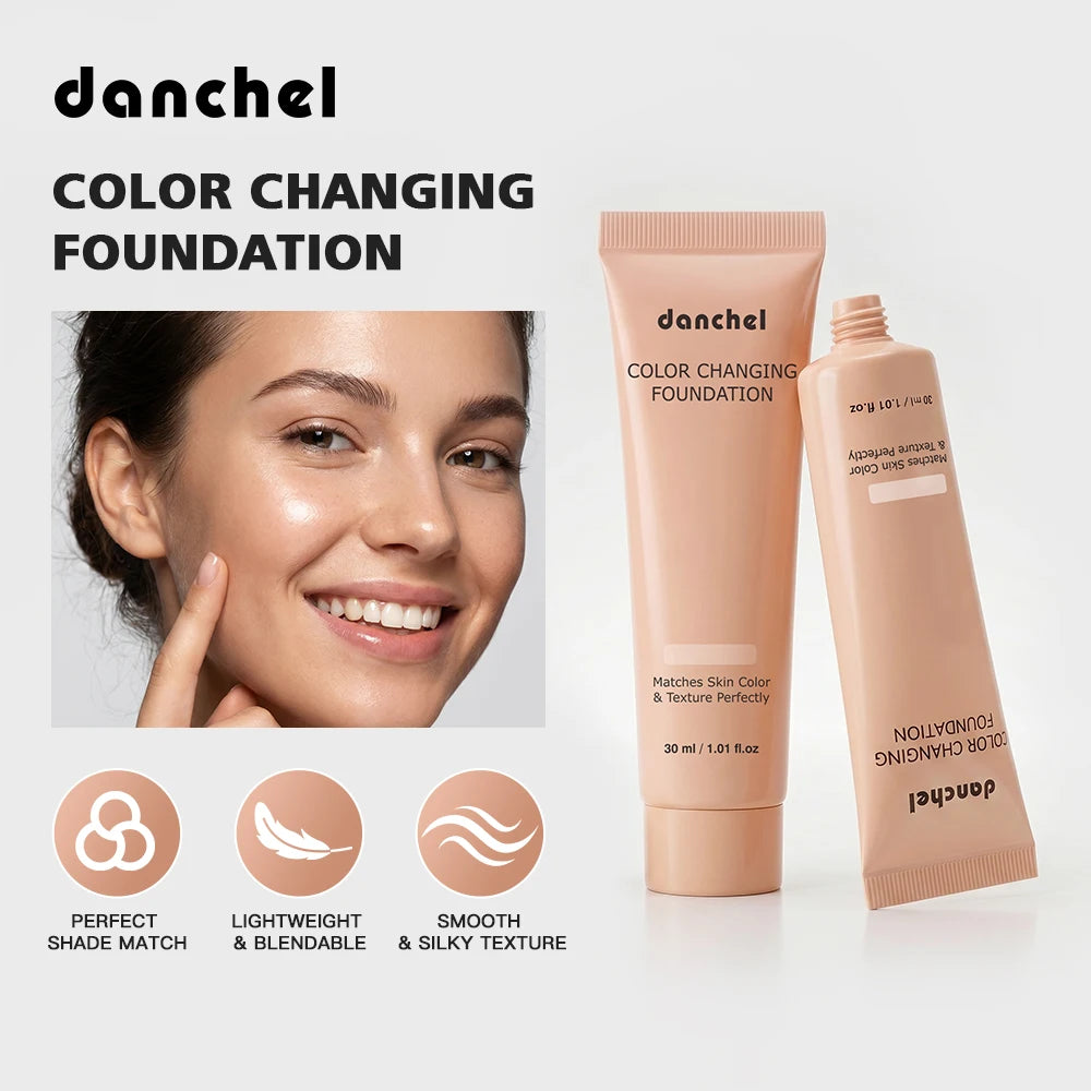 Daily Makeup Routine Color Changing Foundation For Flawless Coverage - 2