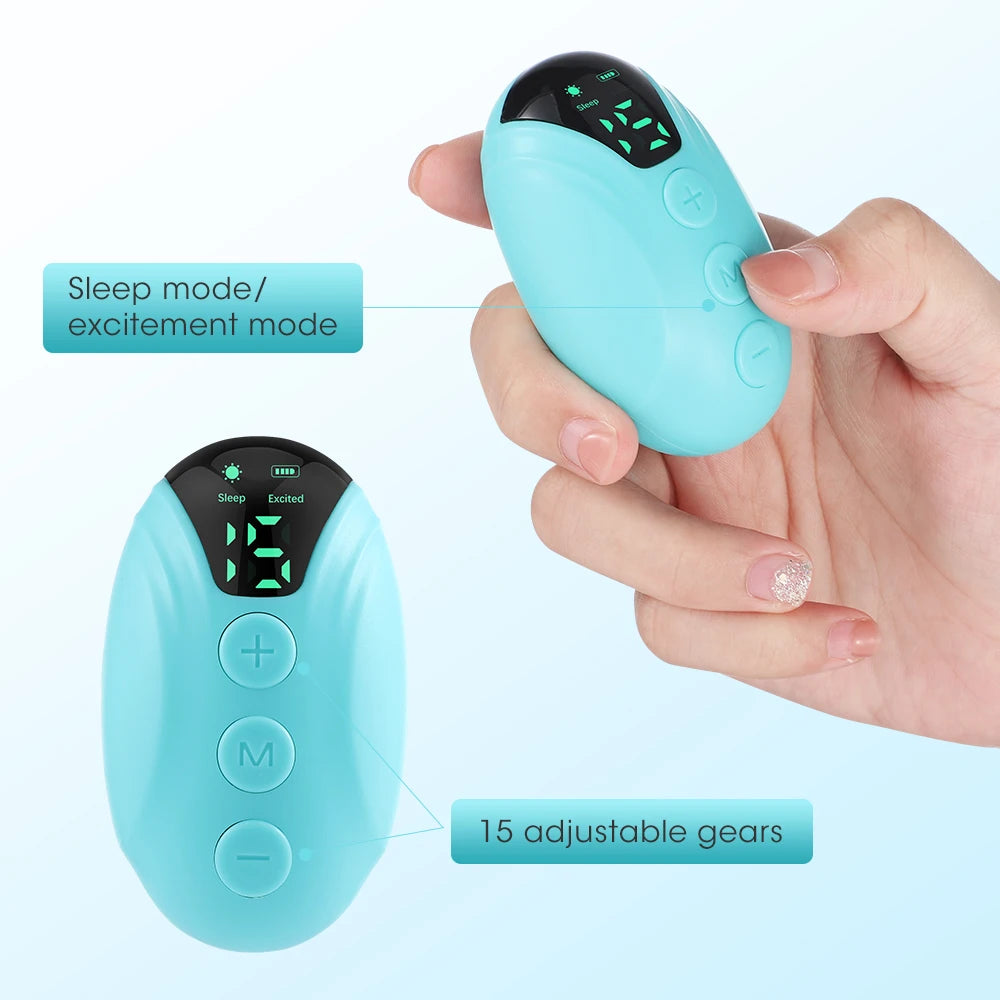 Bedtime Handheld Sleep Aid Device with LCD Screen for Easy Relax Helper - 16