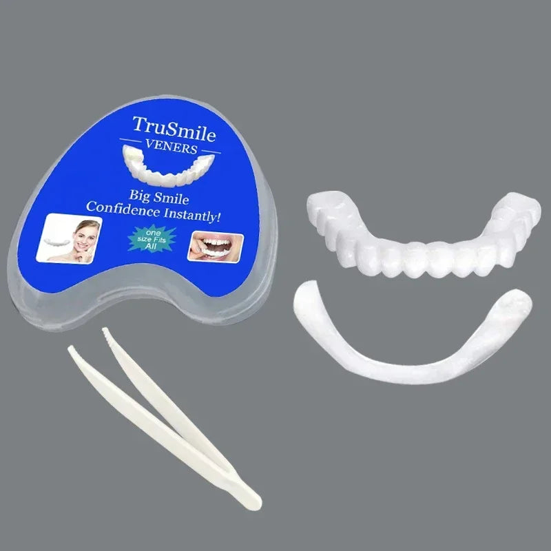 Daily Smile Veneer Snap-on Teeth Kit for Temporary Tooth Replacement