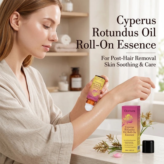 After Hair Removal Cyperus Rotundus Roll On Oil Essence For Smooth Skin
