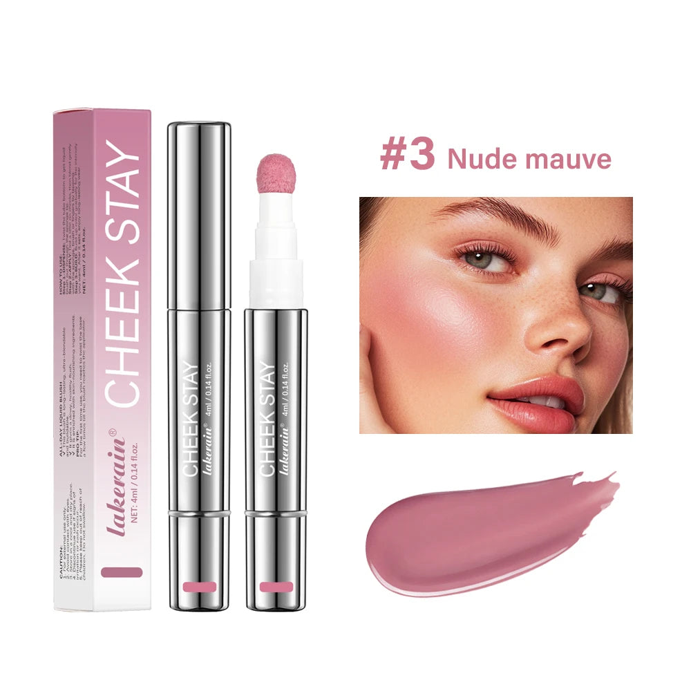 Daily Makeup Liquid Blush Stick for Natural Glow and Smooth Application