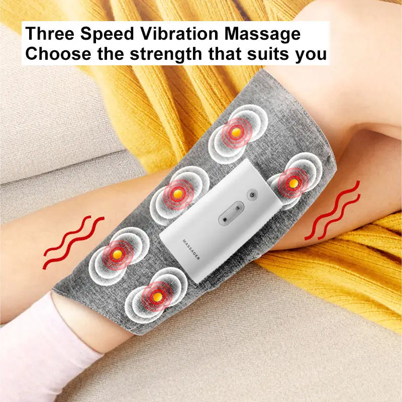 Daily Comfort Cordless Airbag Compression Leg Massager for Muscle Relaxation