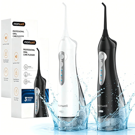 Travel teeth cleaning portable water flosser for deep oral care hygiene