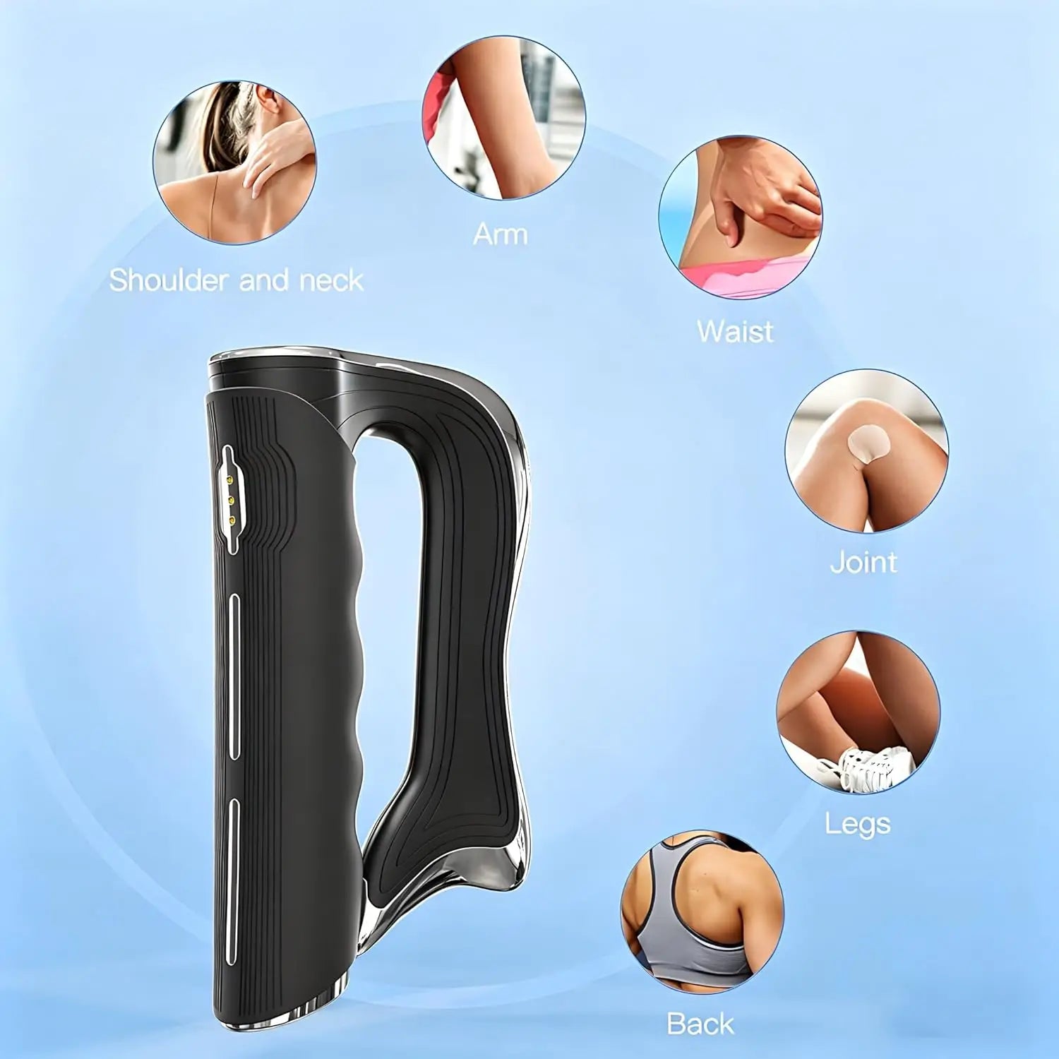 At home body recovery electric fascia massager for deep muscle relaxation - 4