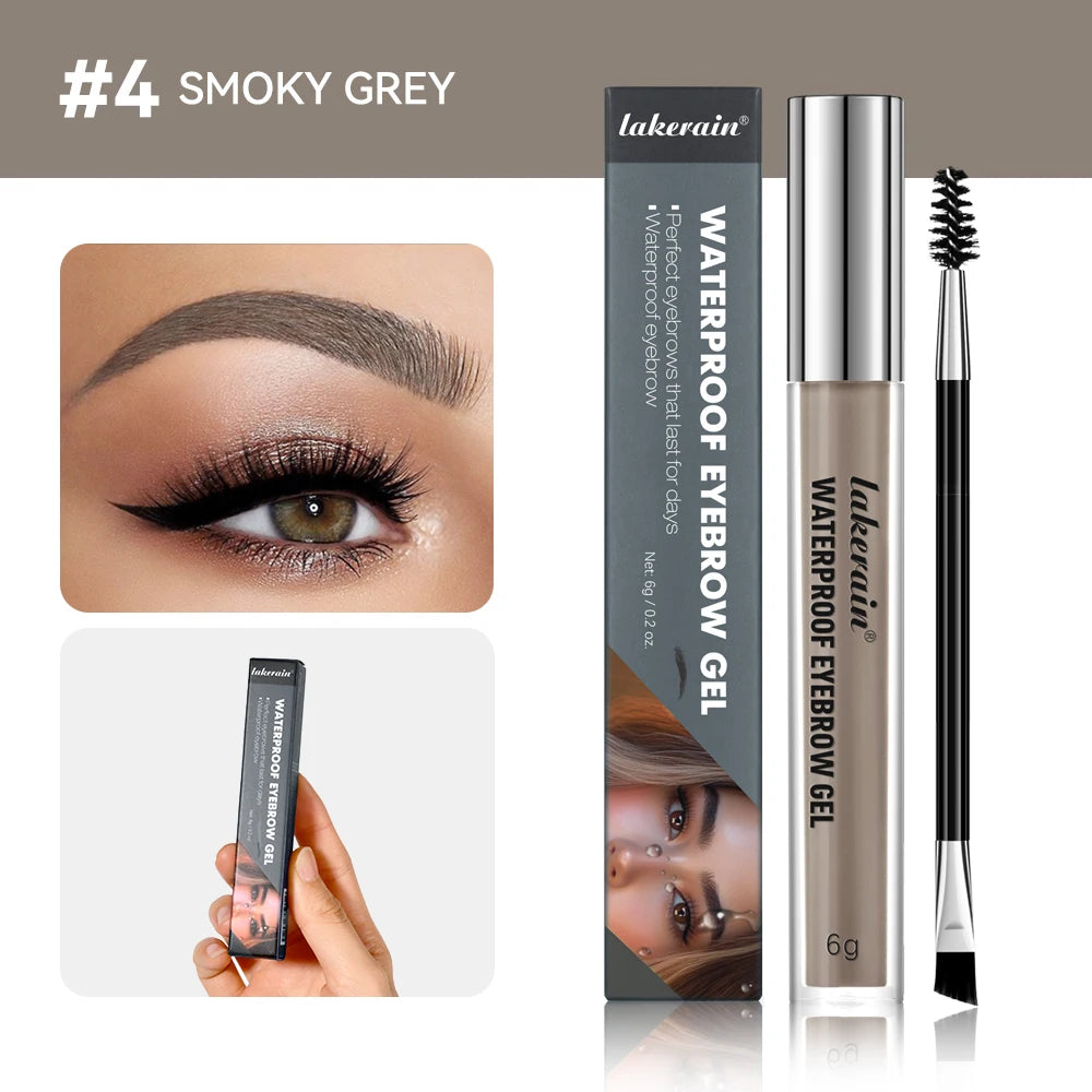 Daily Makeup Routine Waterproof Eyebrow Gel Set for Natural Long-Lasting Wear