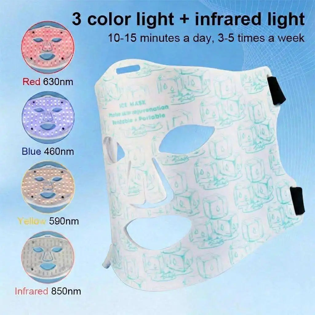 Home Spa Sessions LED Face Mask for Skin Rejuvenation and Firmness - 3
