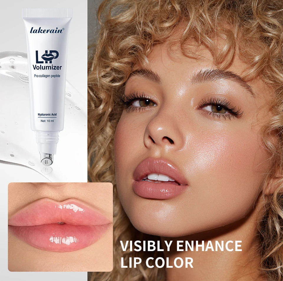 Daily routine dry lips care plump lip oil with glass shine finish - 11