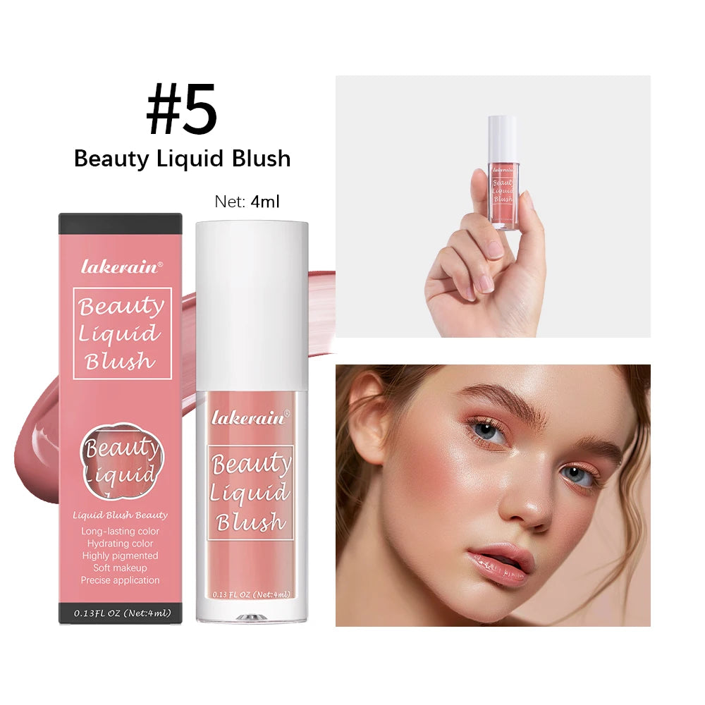 Daily Makeup Beauty Liquid Blush for a Natural Flawless Finish Look - 24