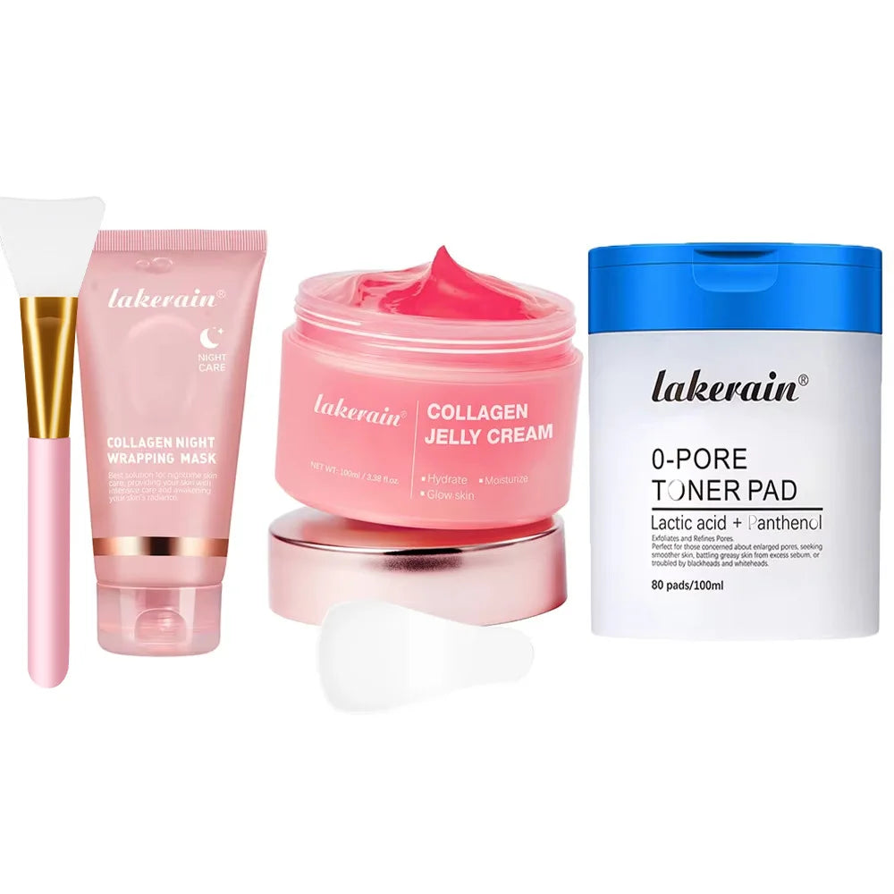 Overnight Skincare Collagen Night Wrapping Peel Off Face Mask