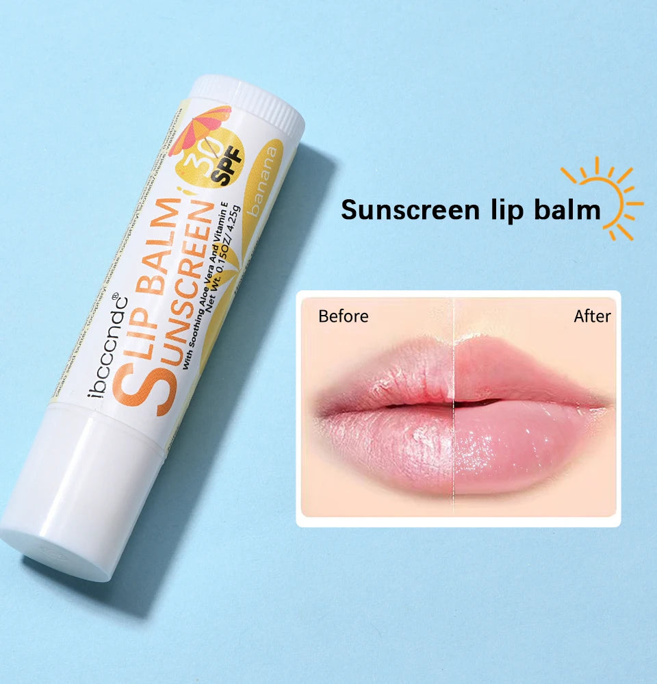 Outdoor Sunny Days Sunscreen Lip Balm UV Protection and Daily Moisture Care