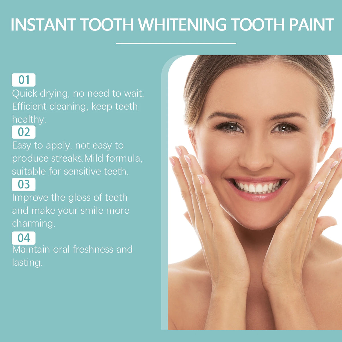 Brighten Your Smile With Professional Teeth Whitening Paint Gel