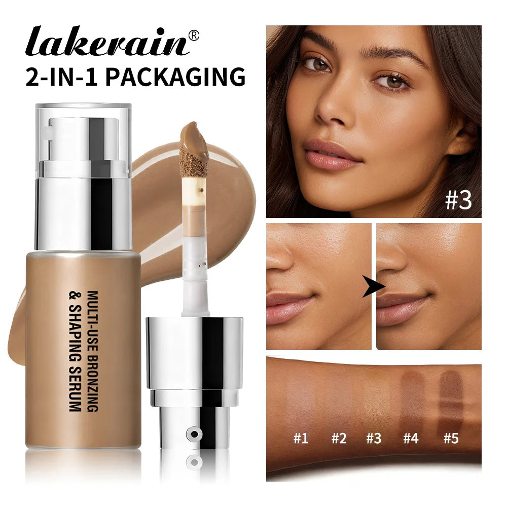 Daily Makeup Routine Foundation Cream with Hydrating and Nourishing Serum - 1