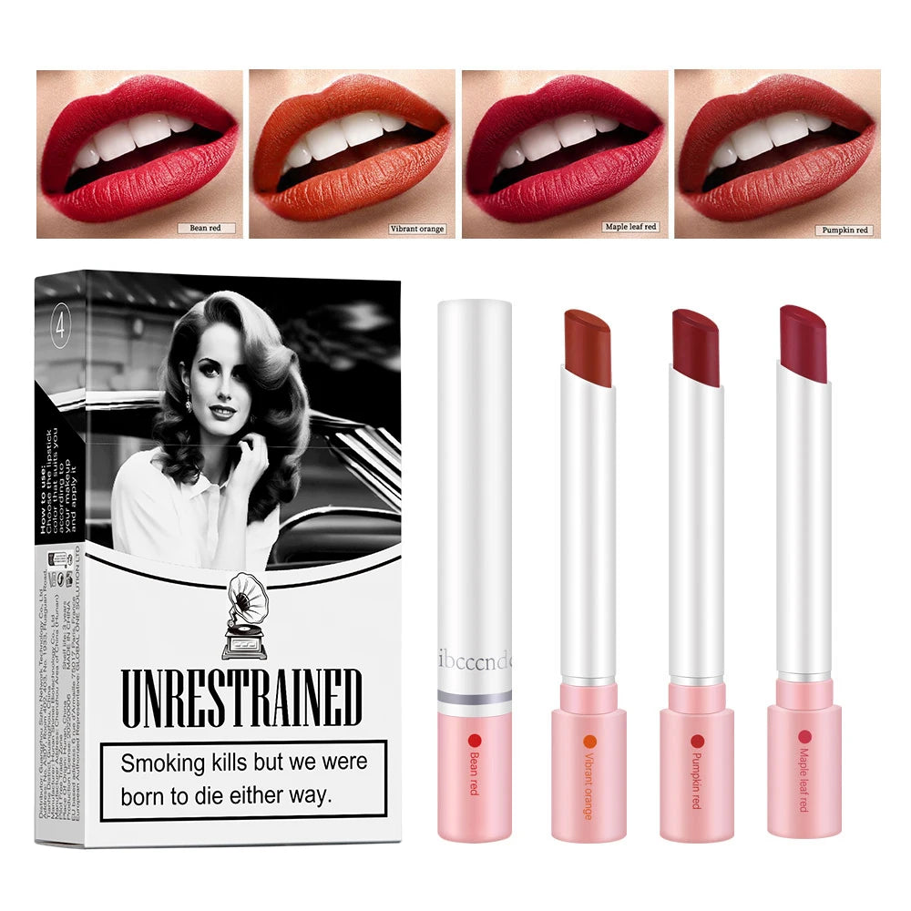 Daily makeup matte lipstick set for long lasting velvet lip tint color - 25