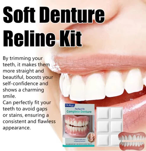Daily Oral Care Silicone Full Mouth Dentures for Smile Confidence - 5