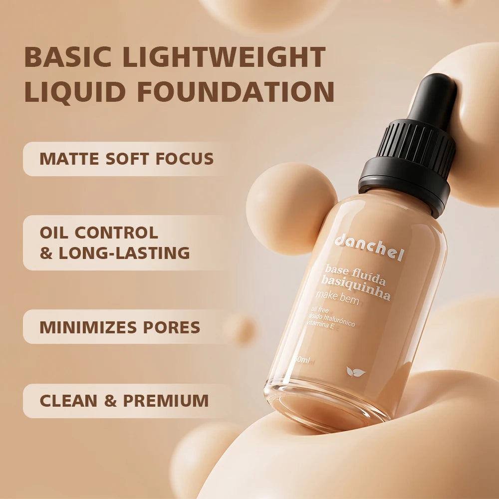 Daily Makeup Lightweight Liquid Foundation for Soft Matte Coverage - 7