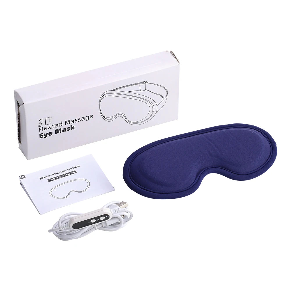Office Relaxing Heated Eye Mask For Dry Eyes And Soothing Strain Relief - 18