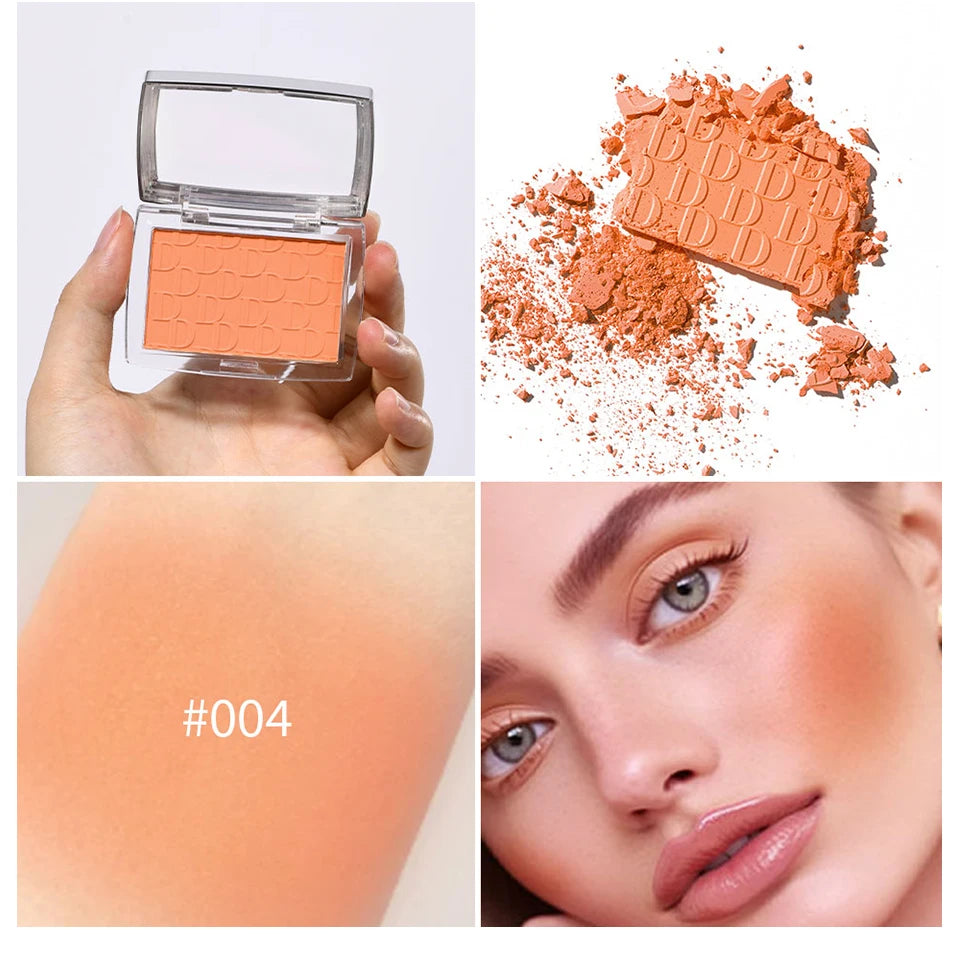 Daily Makeup Embossed Blush Palette with Natural Color Rendering