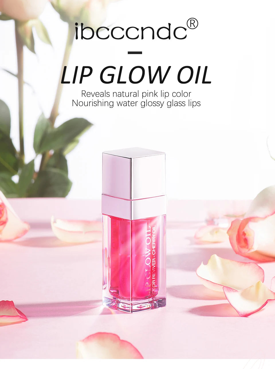 Daily Makeup Lip Oil Plumping Lip Gloss for Hydrated Shine