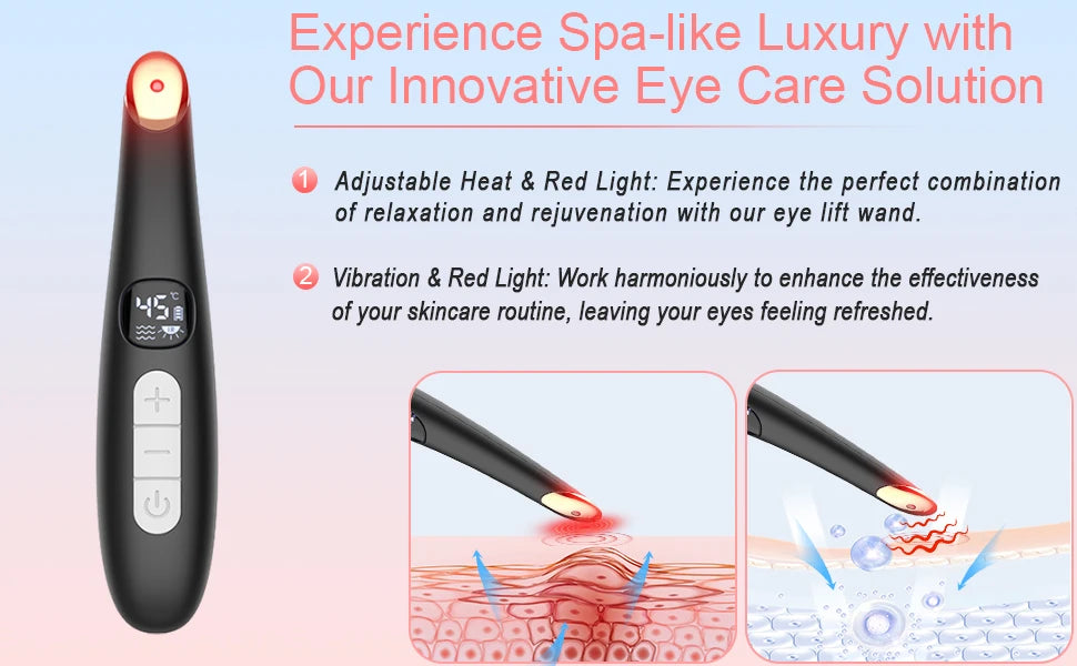 Daily Skincare Routine 3 in 1 Eye Lift Wand for Dark Circles and Puffiness - 9