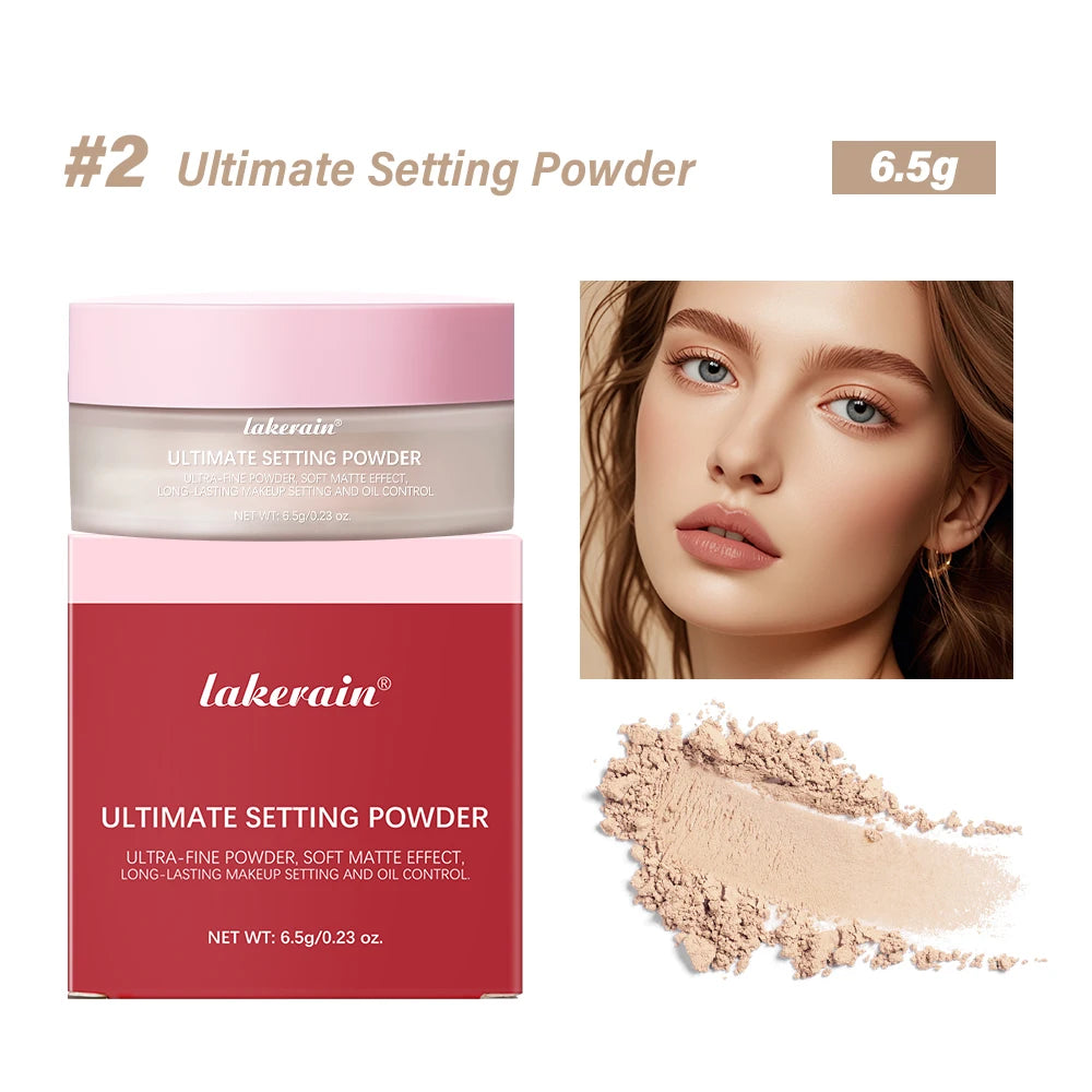 Daily Makeup Routine Ultimate Setting Powder for Long Lasting Matte Look