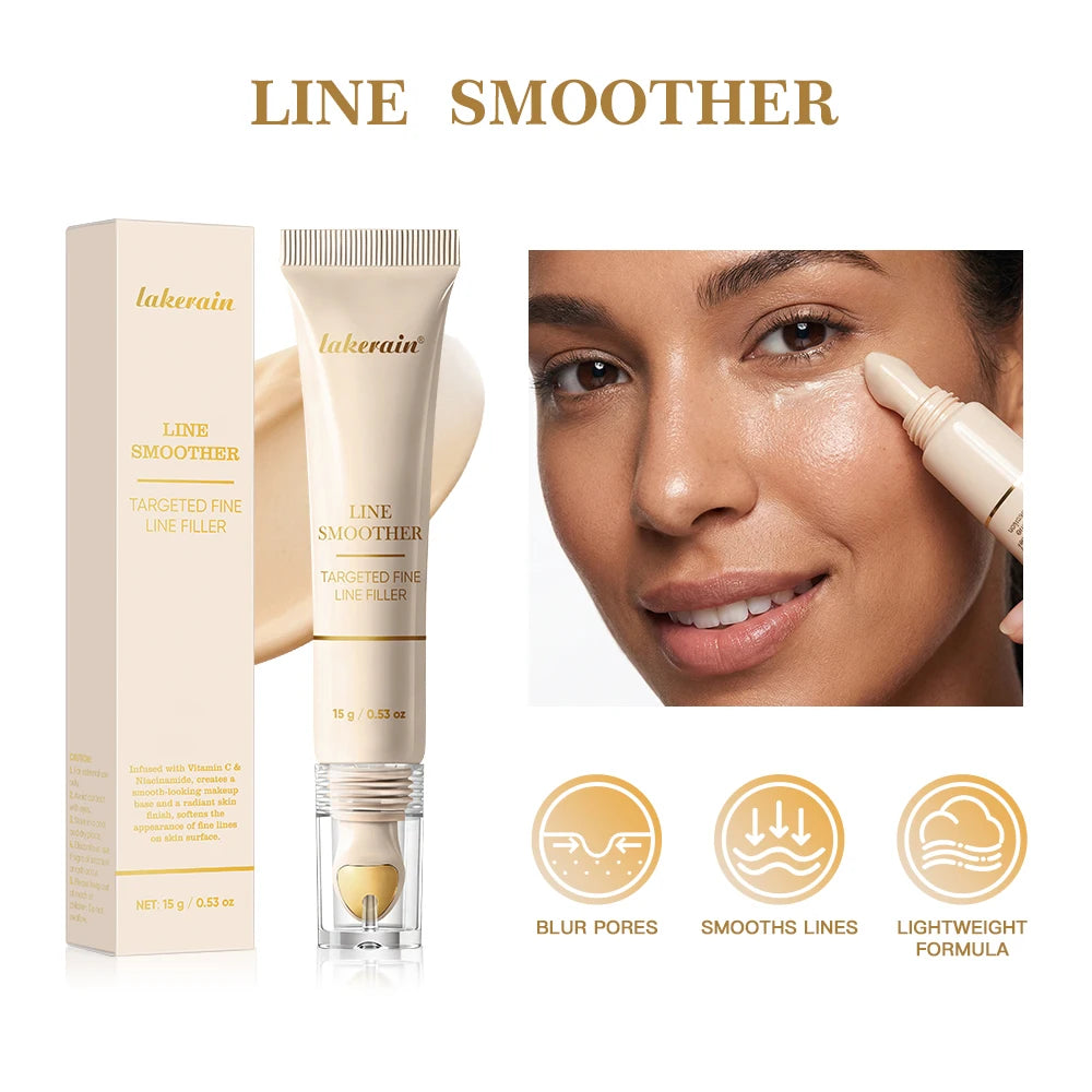 Daily Makeup Routine Line Smoother Targeted Fine Line Blurring Primer - 8