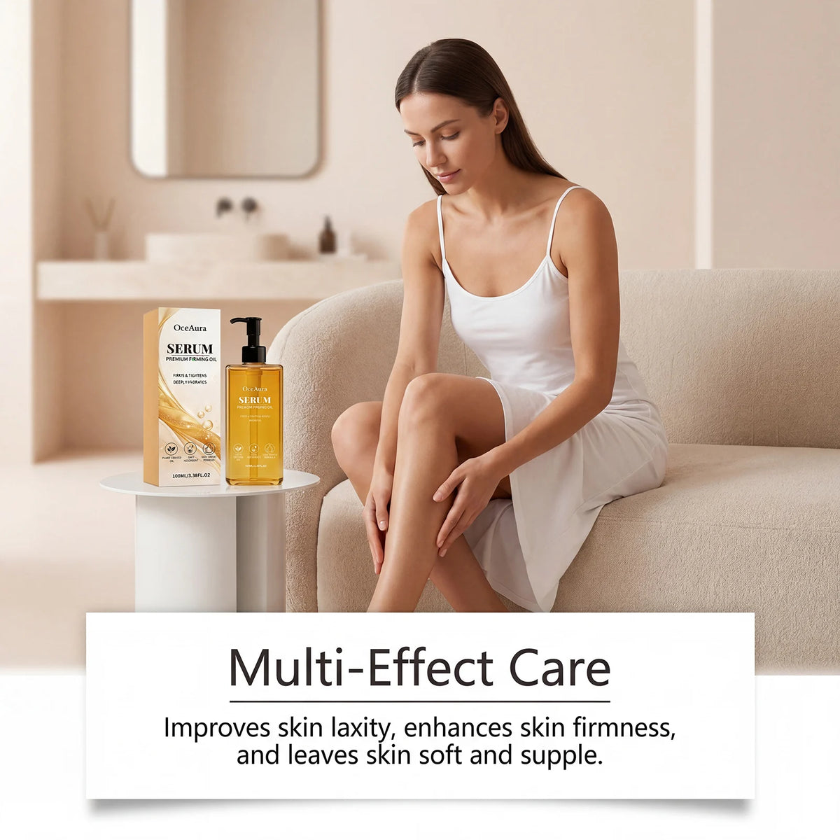 Daily Body Spa Care Firming Serum Oil for Smooth Skin Elasticity
