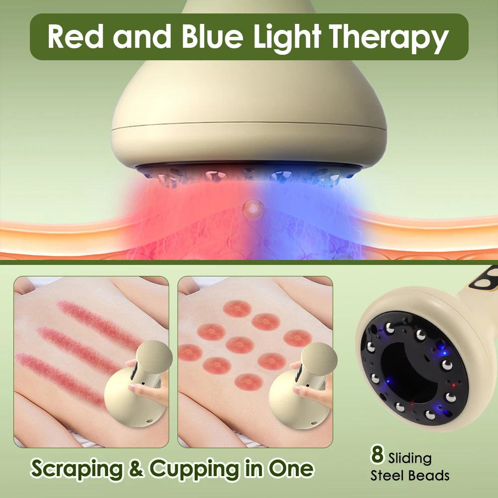 Abdominal massage electric massager for heat compress and muscle relaxation