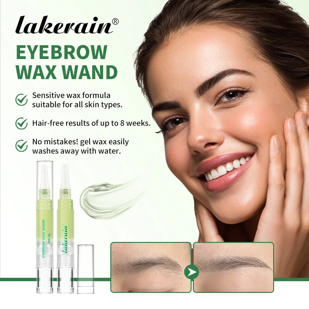At Home Eyebrow Wax Wand Set for Precision Shaping and Smooth Results