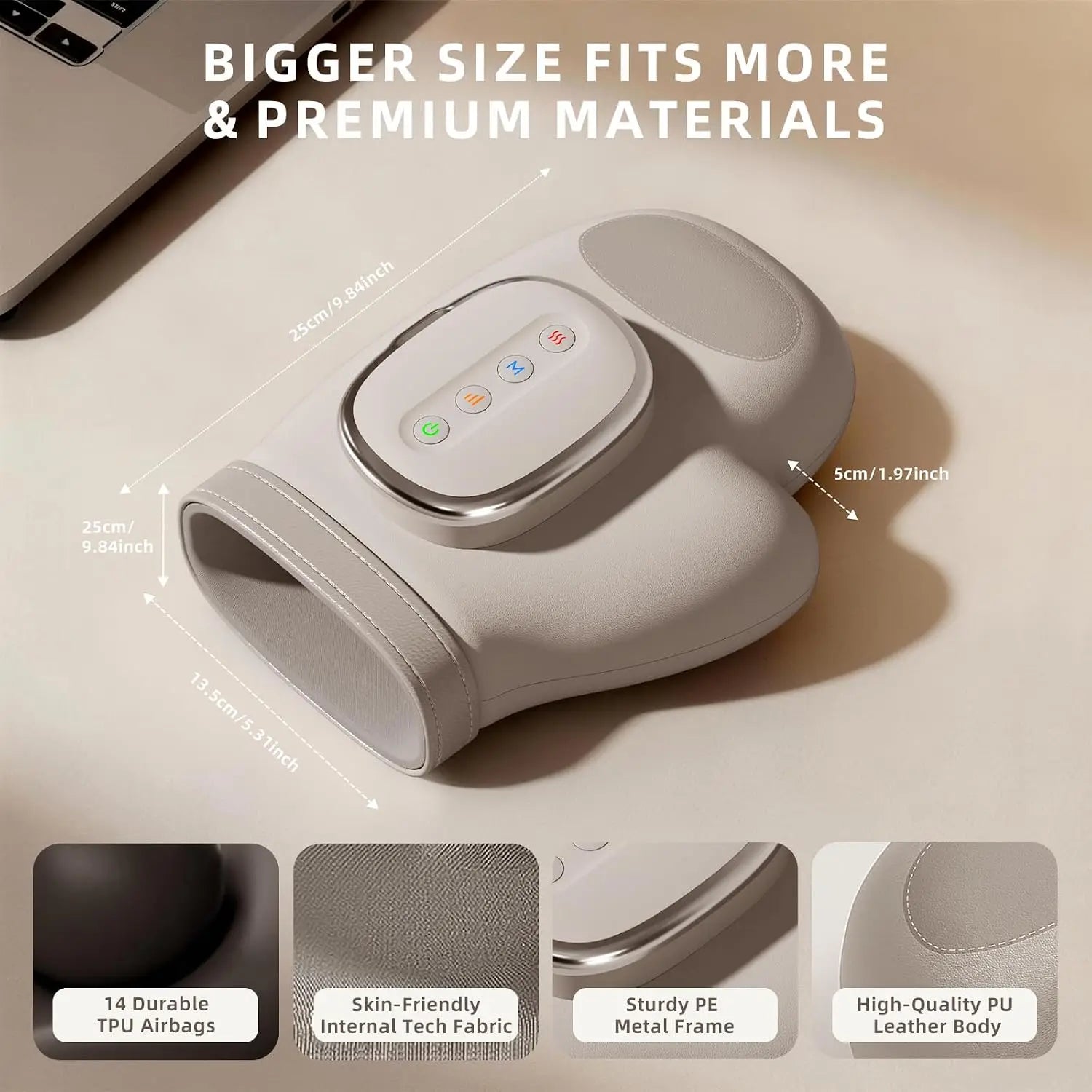 Daily Relaxation Hand Massager with Heat and Air Compression - 5