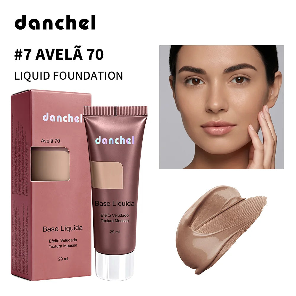 Daily Makeup Routine Liquid Foundation Long Lasting Velvet Matte Finish