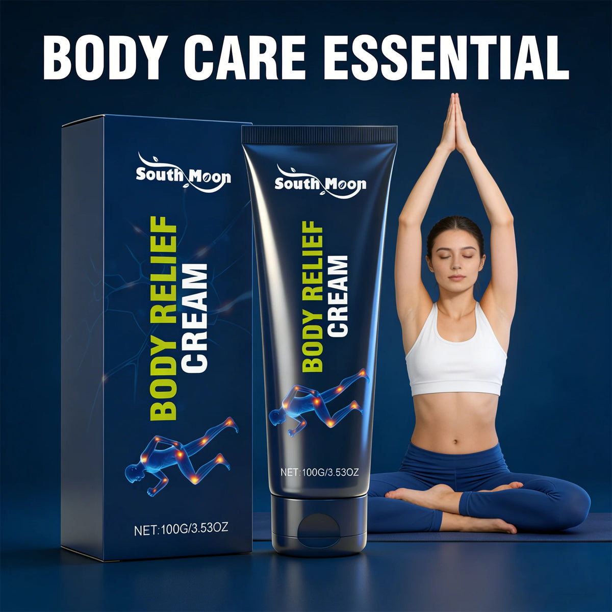 Daily Body Care Body Relief Cream for Joint and Muscle Comfort