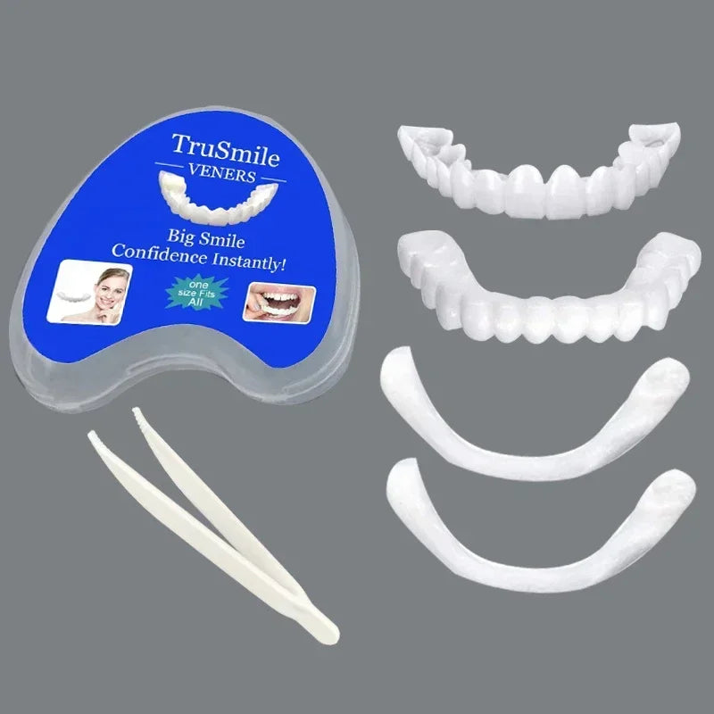 Daily Smile Veneer Snap-on Teeth Kit for Temporary Tooth Replacement
