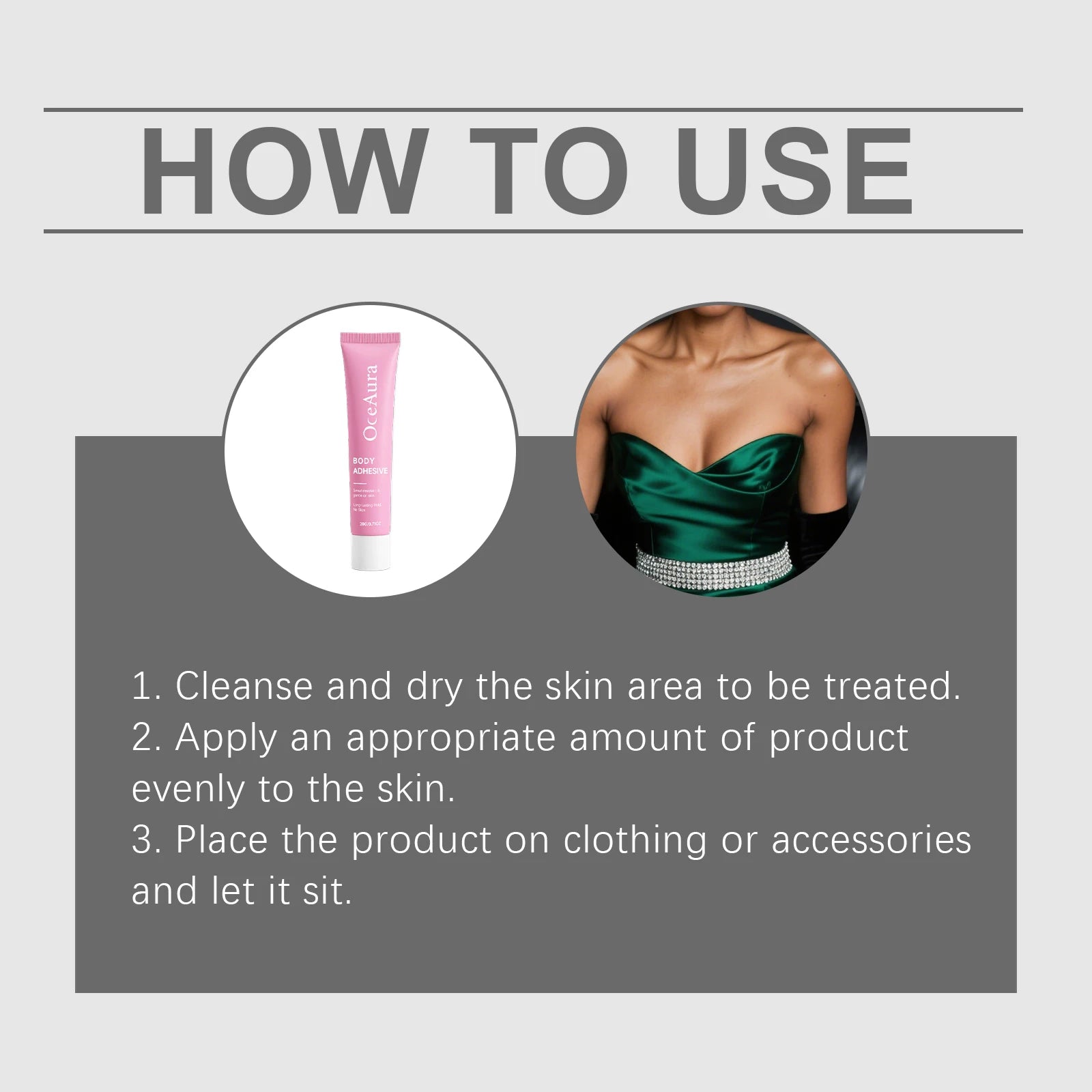 Daily Wear Body Adhesive for Clothing Secures Outfits Safely All Day - 12
