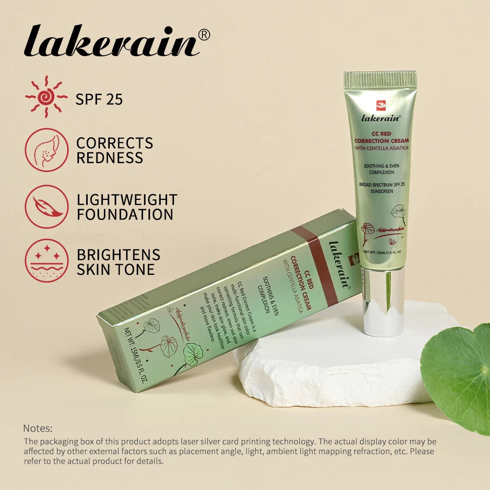 Daily Makeup Routine CC Cream Primer for Even Skin Tone and Radiant Finish