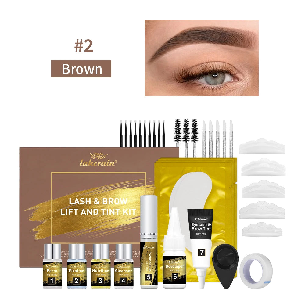 Salon Home Use Lash And Brow Lift And Tint Kit Professional Curling Tool - 18