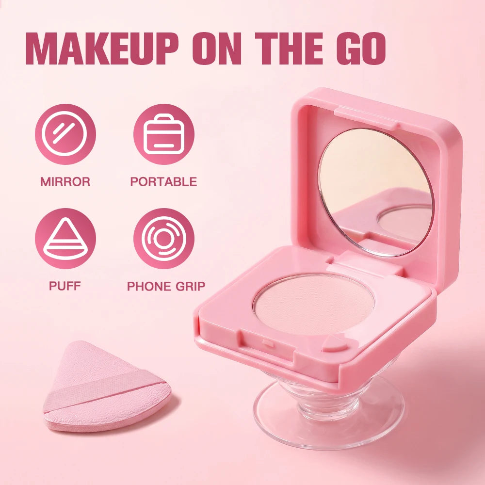 Christmas Makeup Gift Set Foundation Stick Matte Pressed Powder With Bag