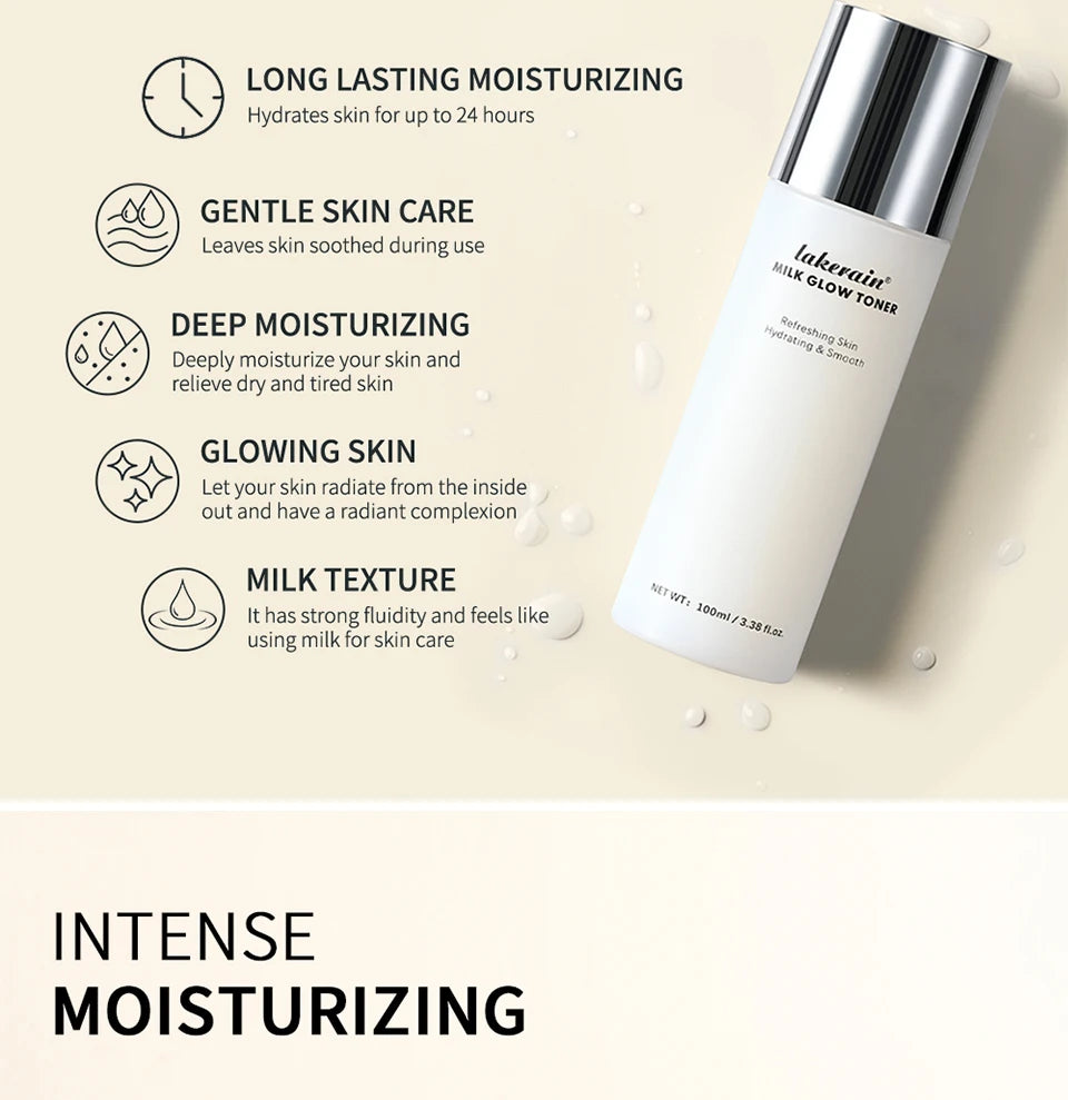 Daily Skin Care Milk Glow Toner for Dry And Tired Skin Hydration - 9