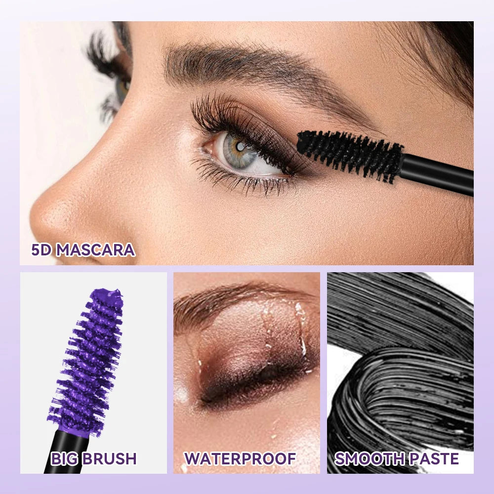 Daily Makeup 5D Mascara Waterproof Lengthening and Volume Effect
