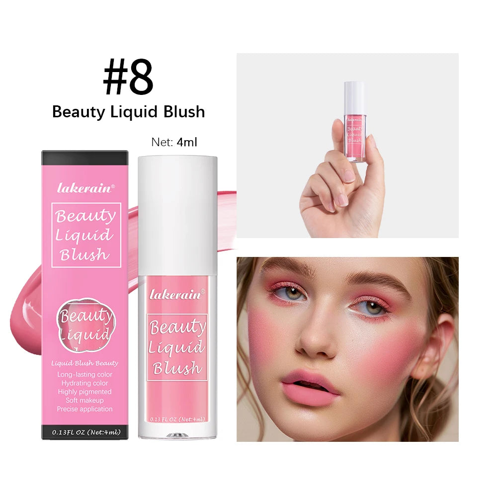 Daily Makeup Beauty Liquid Blush for a Natural Flawless Finish Look - 25