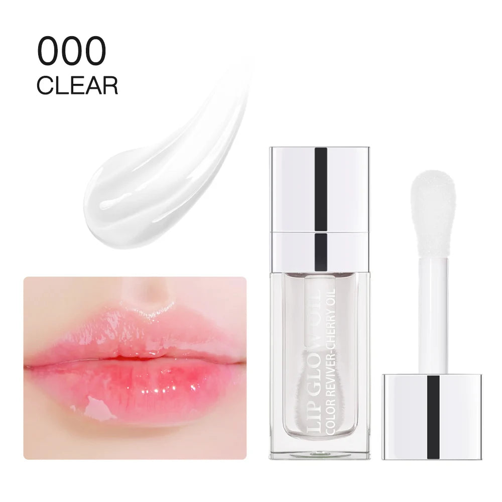 Daily Makeup Lip Oil Plumping Lip Gloss for Hydrated Shine