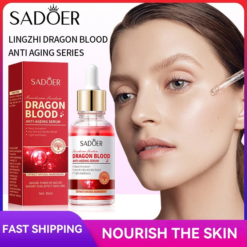 Daily Skincare Routine Face Serum for anti aging and skin smoothing care