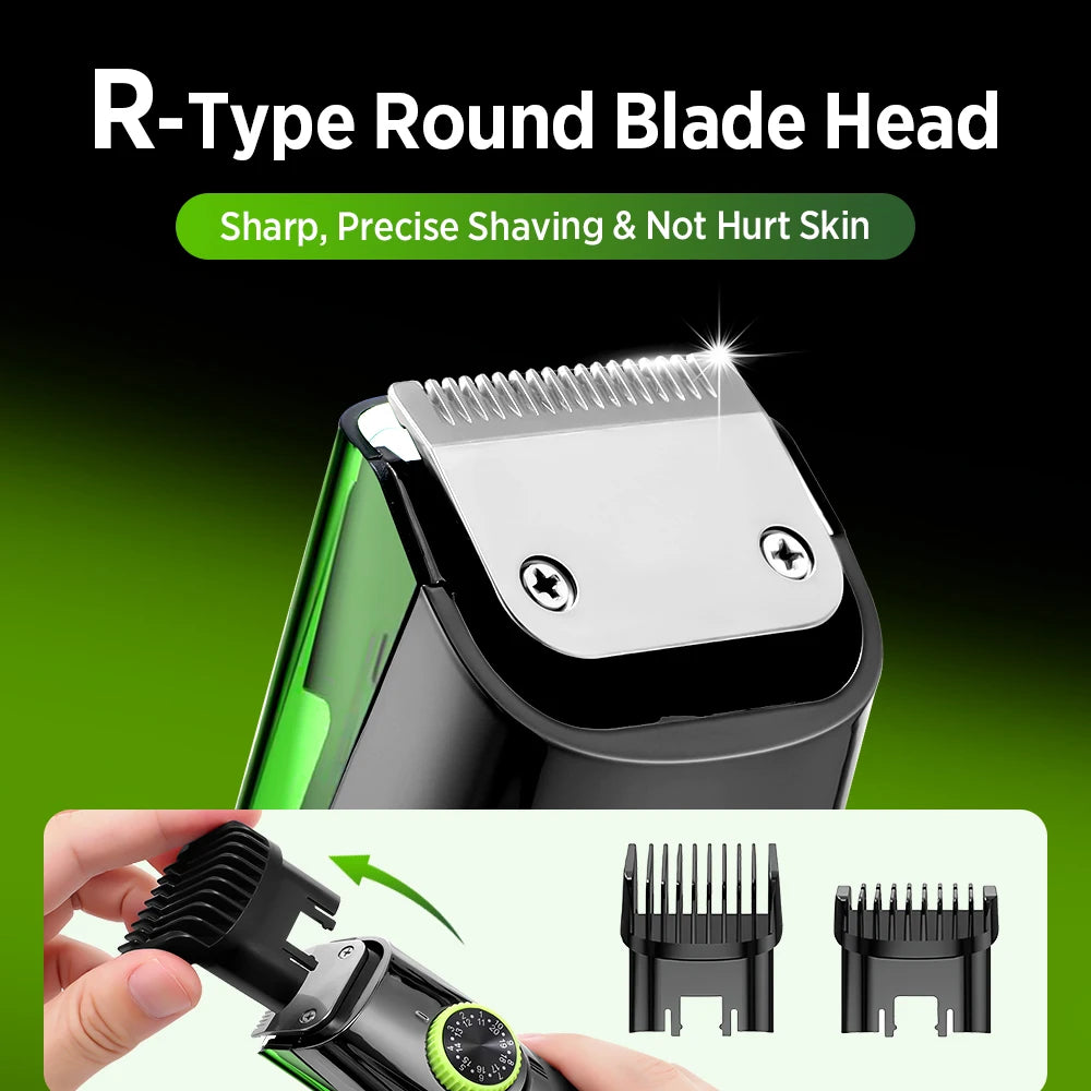 Bathroom Cordless Electric Men Beard Hair Trimmer For Easy Grooming