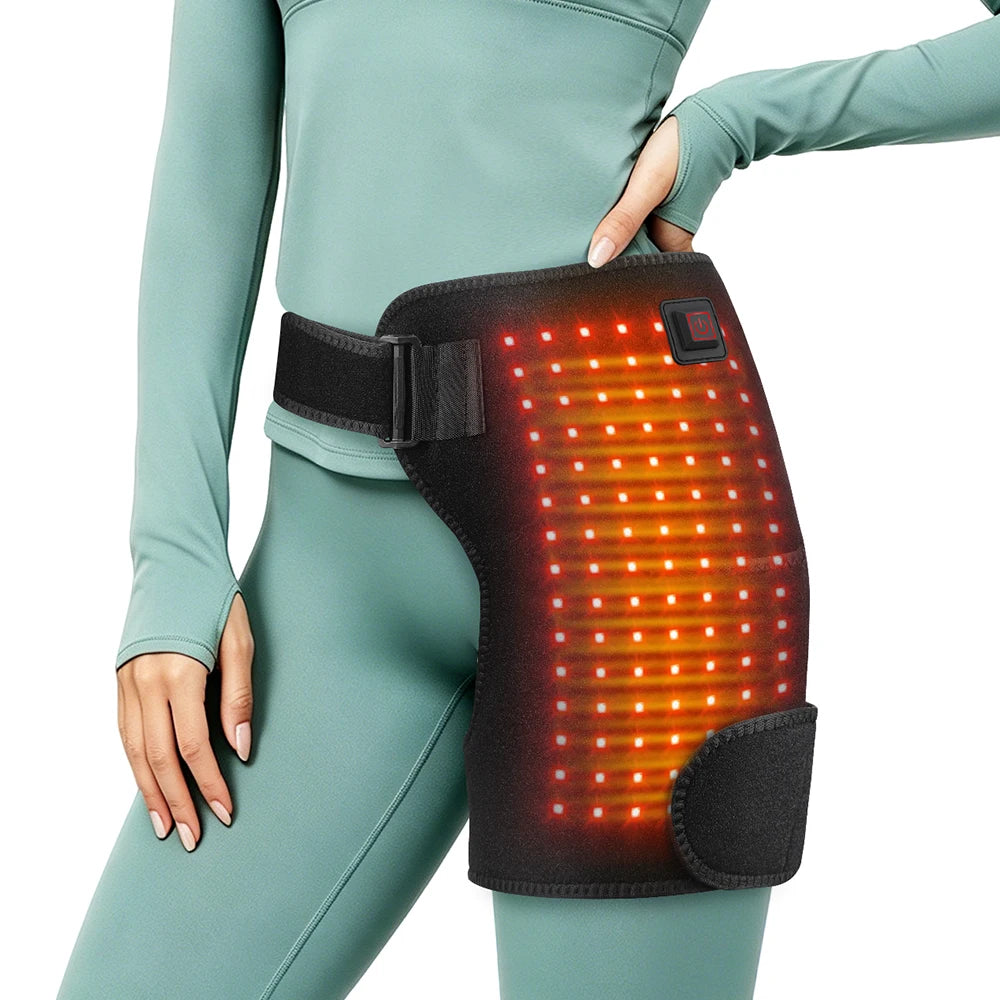 Home relaxation red light heating hip brace for soothing comfort support - 7