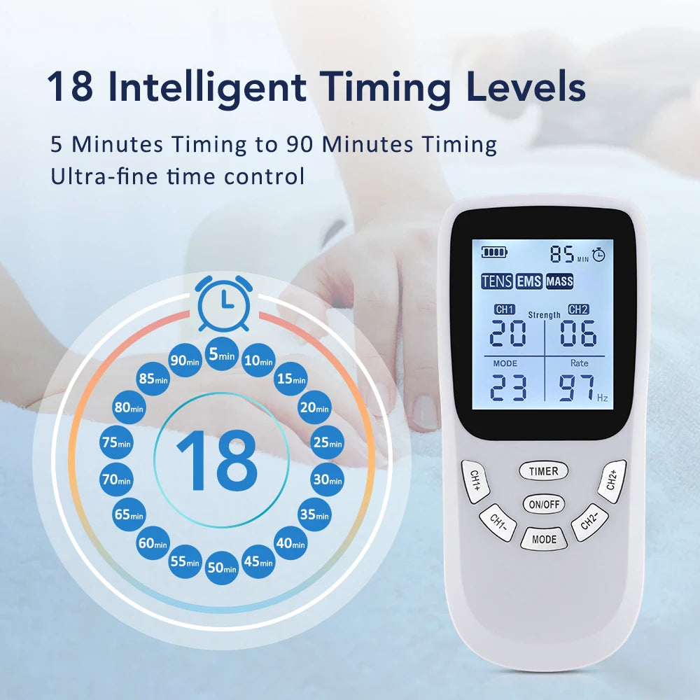 Full body relief tens muscle stimulator for soothing tired muscles - 8
